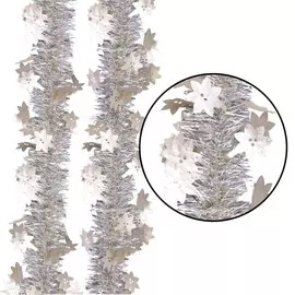 мишура "снежинка" волшебная страна шампань 007736