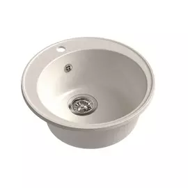 мойка granfest quarz белый gf-z-08