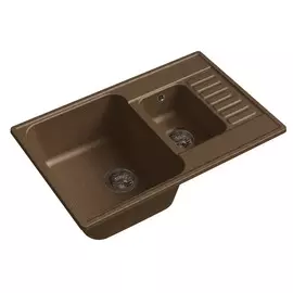 мойка granfest quarz gf-z-21к терракот
