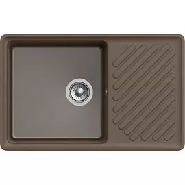 мойка granfest quarz gf-zl-52 терракот