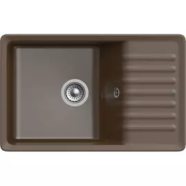 мойка granfest quarz gf-zw-72 терракот