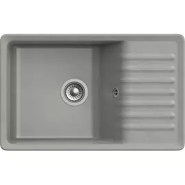мойка granfest quarz gf-zw-73 серый