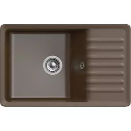мойка granfest quarz gf-zw-73 терракот
