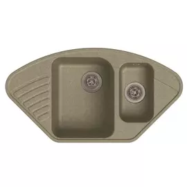 мойка granfest quarz песок gf-z-14