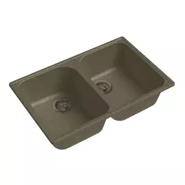 мойка granfest quarz песок gf-z-15