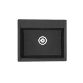 мойка кухонная акватон делия 60 1a715232ld210 черный