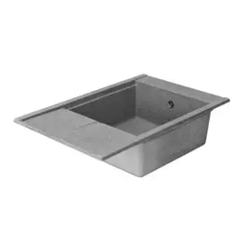 мойка кухонная акватон делия 78 1a715132de230 серый