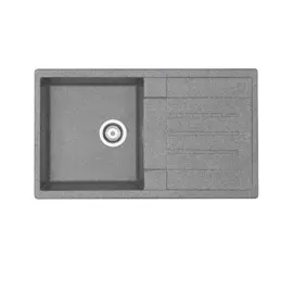 мойка кухонная акватон верона 1a710032vr230 серый