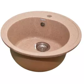мойка кухонная из искуственного мрамора granalliance 50 ga-10 (302 песочный)
