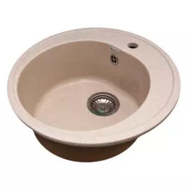 мойка кухонная из искуственного мрамора granalliance 50 ga-10 (328 бежевый)