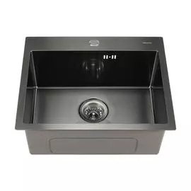 мойка кухонная из нержавеющей стали melana profline d5343hb