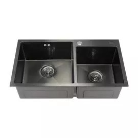 мойка кухонная из нержавеющей стали melana profline s7843hb