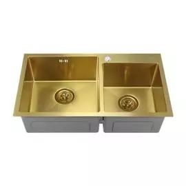 мойка кухонная из нержавеющей стали melana profline s7843hg