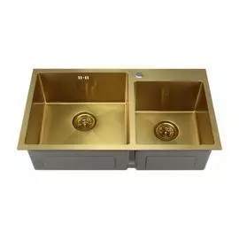 мойка кухонная из нержавеющей стали melana profline s8045hg