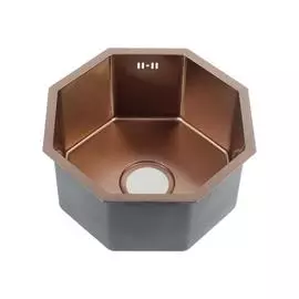 мойка кухонная из нержавеющей стали octavia melana profline d400br