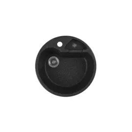 мойка кухонная мраморная greenstone 50x50 grs-08k-308 черный