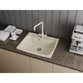 мойка кухонная мраморная greenstone 60x51 grs-03-310 серый