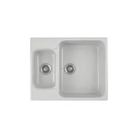 мойка кухонная мраморная greenstone 61x50 grs-09-310 серый