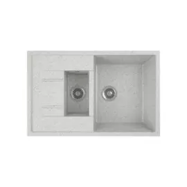 мойка кухонная мраморная greenstone 77x50 grs-21k-310 серый
