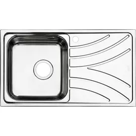 Мойка кухонная нерж. сталь, ARR78PRi77 IDDIS, полир.,чаша справа, 780*440, Arro S