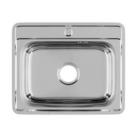 мойка врезная iddis basic 54х440 прямоугольная нержавеющая сталь bas53p0i77