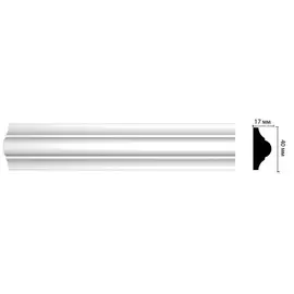 молдинг decomaster 40*17*2000мм d002