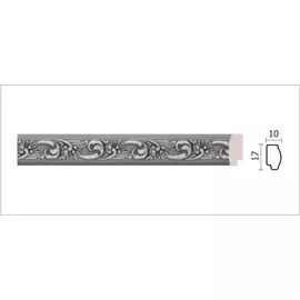 молдинг decor-dizayn 17*10*2400мм 158-42s/56