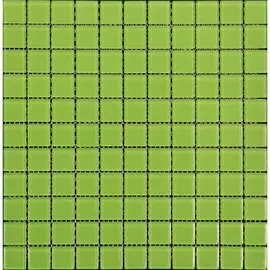 Мозаика из стекла Natural A-044 зеленая 30x30