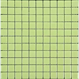 мозаика из стекла natural a-045 зеленая 30x30