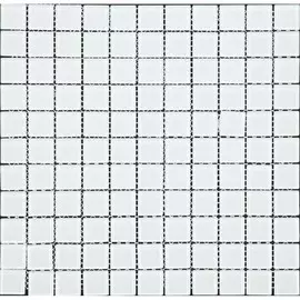 Мозаика из стекла Natural A-055 белая 30x30