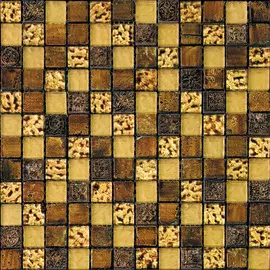 Мозаика из стекла Natural BDA-2308 многоцветная 29.8x29.8