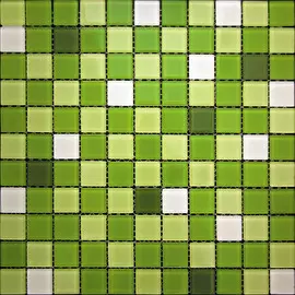 Мозаика из стекла Natural CPM-09 многоцветная 30x30