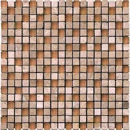 мозаика из стекла natural 4pst-013 многоцветная 29.8x29.8