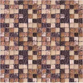 Мозаика из стекла Natural PST-014 многоцветная 29.8x29.8