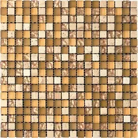 Мозаика из стекла Natural PST-157 многоцветная 29.8x29.8