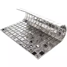 мозаика стеклянная 29,8*29,8 natural серебряный bsu-22-20