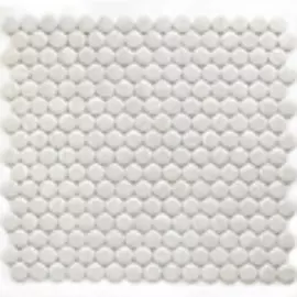 Мозаика стеклянная Orion 29x31 белый