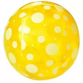 Мяч пляжный в горох 31013В 51см