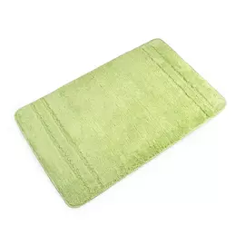 Мягкий коврик для ванной комнаты 50х80 см Solo green