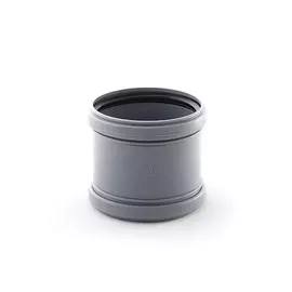 муфта канализационная соединительная (с перегородкой) d 40