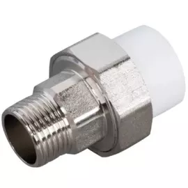 муфта комб. разъемная (американка), наруж. резьба 20х1/2" ростерм 100013602