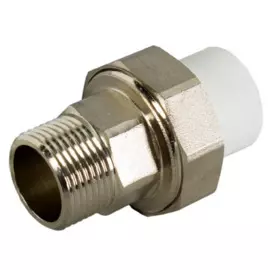 муфта комб. разъемная (американка), наруж. резьба 20х3/4" ростерм 100013604