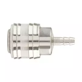 муфта универсальная быстросъемная ("мама"), 1/4", со штуц. "елка" под шланг 6мм, 2 шт. stels 57052