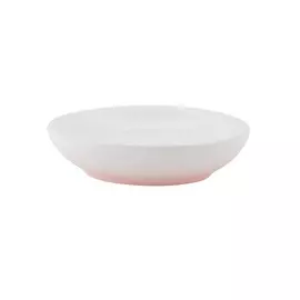 мыльница gradient бело-розовый, керамика