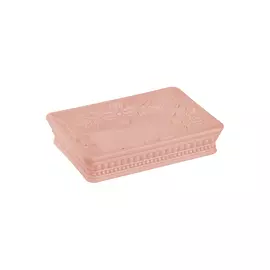 Мыльница настольная Elegance, розовая