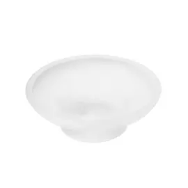 мыльница стеклянная матовая круглая