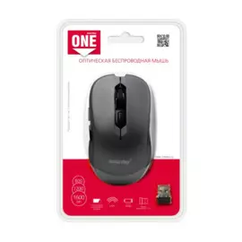 мышь беспроводная smartbuy one 200ag серая (sbm-200ag-g)