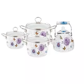 Набор эмалированной посуды Winner Meadow 7 предметов WR-1524