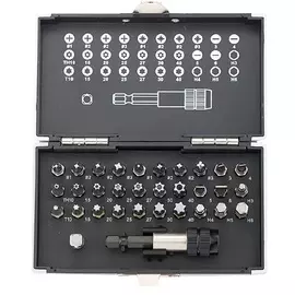 Набор бит 32шт. Sl, Ph, Pz, Tr, Tt, Hex 194мм, Gross 11363