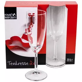 Набор бокалов для шампанского 2шт 160мл Tendresse